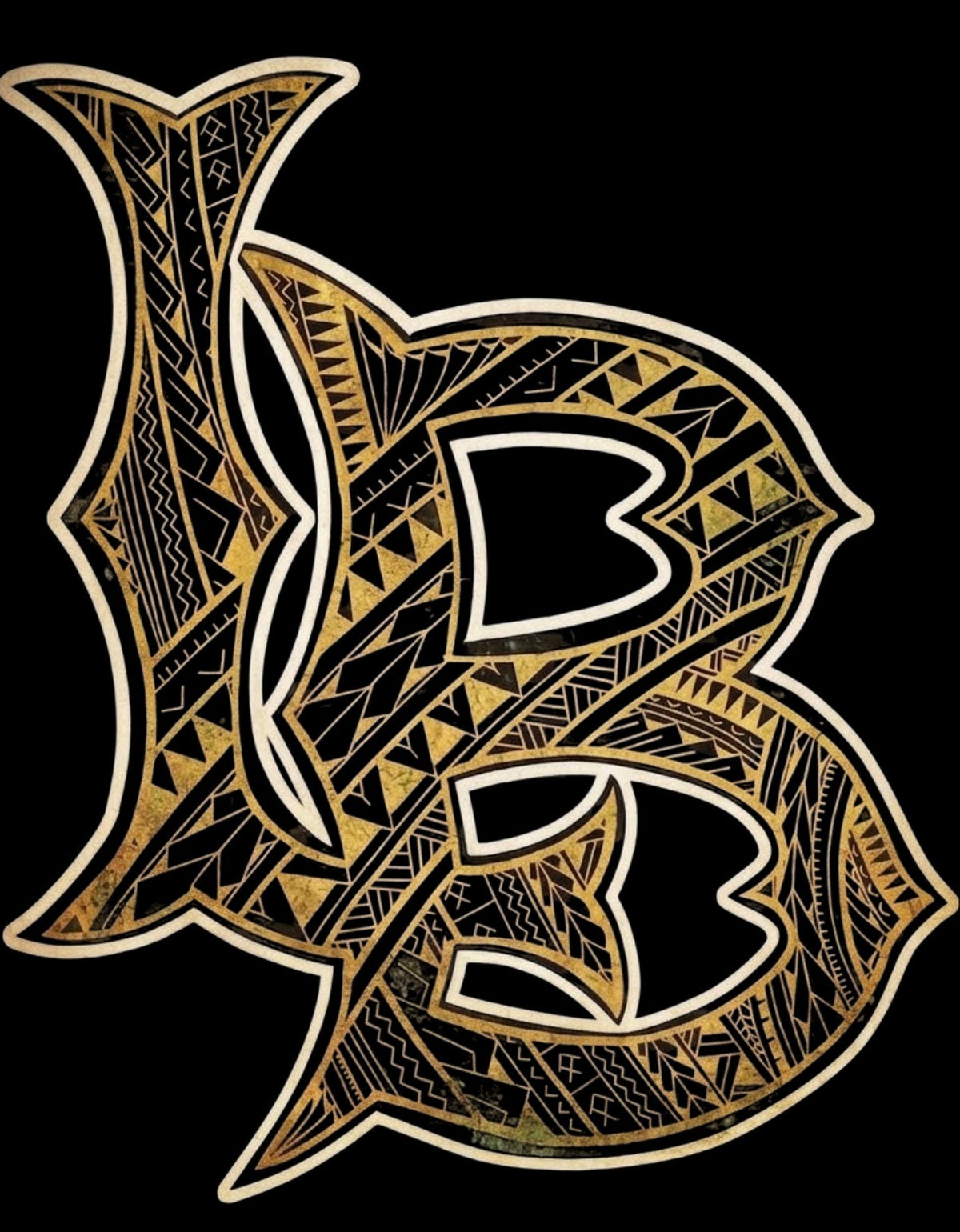 Vintage LB stickers