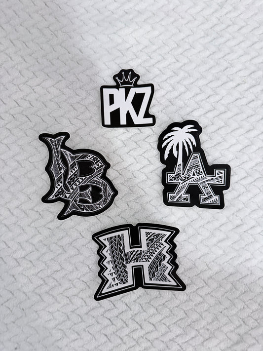 Roots X Aloha sticker pack
