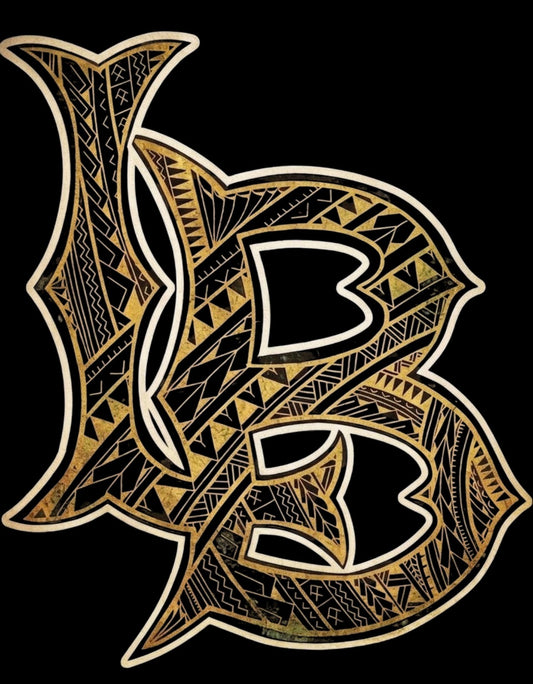 Vintage LB stickers