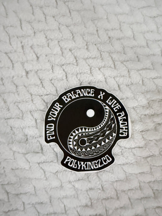 Balance X Aloha Stickers